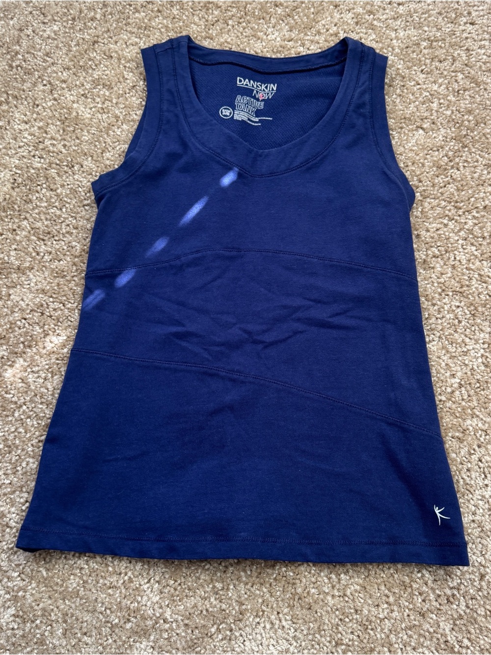 Navy blue Danskin Now active tank top #activewear #workout